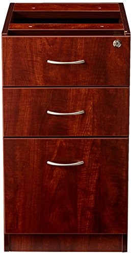 Lorell Llr69604 69000 Series Free Standing Fixed Pedestals, Cherry #TOP1