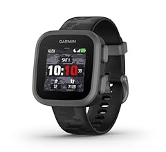 Garmin Bounce™, Kids Smartwatch, Two-Way Text and Voice Messaging, Location Tracking, Black Camo