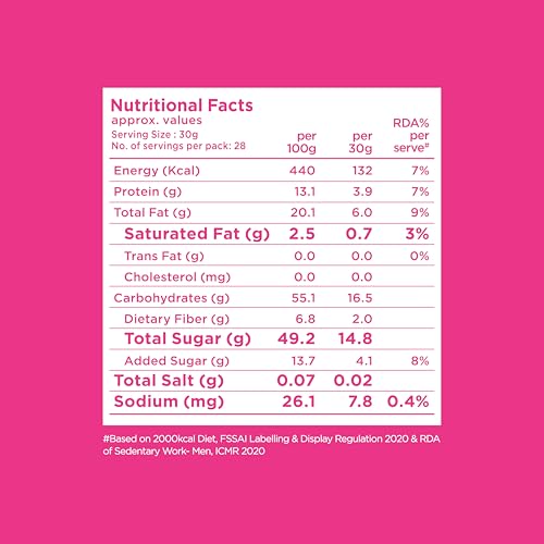 Image of Yogabar Trail Mix - Daily Health Mix 850g - Mixed Nuts with Dry Fruits & Seeds - Mixed Dry Fruits with Almonds Cashews Raisins Cranberries Nlue BerriesPumpkin Seeds - Healthy Snacks