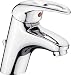 Produktbild Cornat Waschtisch-Einhebelarmatur "Bova" - Verchromter Messingkörper - Normale Auslaufhöhe - Mit Ablaufgarnitur / Wasserhahn fürs Bad / Waschbecken-Armatur / Badarmatur / BO1