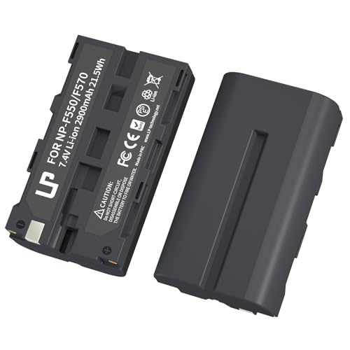 LP NP-F550 Battery Pack 2-Pack for CCD, DCR, HDR Cameras