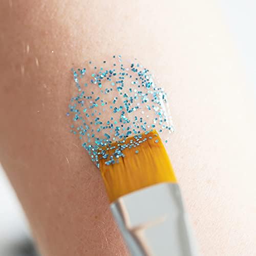 Moon Glitter Glitter Fix Gel 10ml - Cosmetic Glitter Adhesive Primer for Face and body. For all glitters including fine, chunky, holographic, iridescent and bio