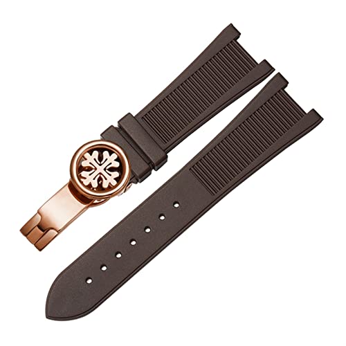 Bracelet silicone Patek Philippe Nautilus 5711 interface speciale 25mm