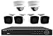 2MP IP Security Camera System, Laview 8 Channel Video NVR Recorder with 2TB Hard Drive, 4 Bullet and 2 Dome 1080p Waterproof IP66 CCTV Indoor/Outdoor Home Surveillance System with 100ft Night Vision