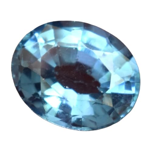 Topaze bleue naturelle ovale 12,08mm pour création de bijoux DIY GH_NAT_08839
