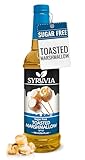 Syruvia Sugar Free Coffee Syrup, Toasted Marshmallow Flavored Syrup for Drinks,...