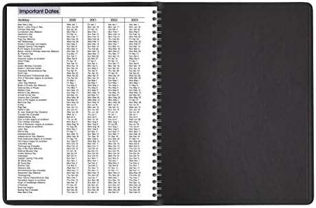 AT-A-GLANCE 2020 Weekly Appointment Book/Planner, DayMinder, 8" x 11", Large, Black (G52000)