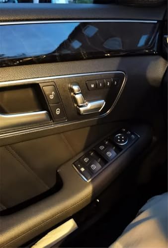 Car Air Conditioning Dash Button Sticker for Benz B250 2013 2014,Radio Dash Buttons Decal Replacement Stickers Auto Interior Accessories,B-Red