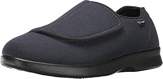 Propet Men's Cush N Foot Shoe,Black,9.5 3E US