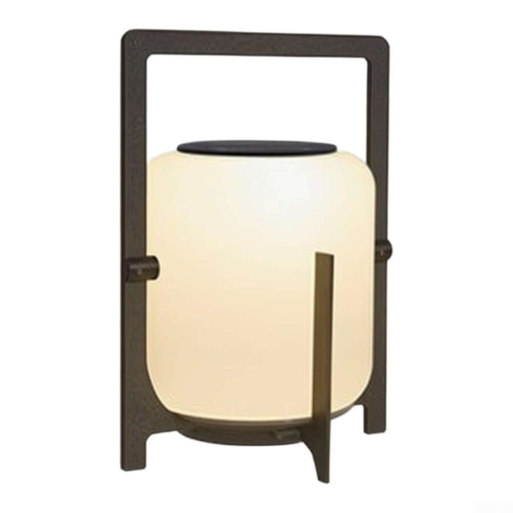 Lanterna solare del LED 26x19cm Lampada da tavolo esterna calda