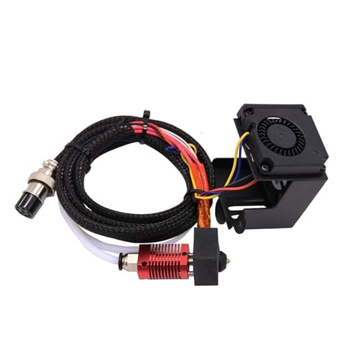 12V/24V 40W Hotend���S�g�ݗ��ĉ��o�@�L�b�g�A4010�t�@���t���AEnder 3 / Ender 3 V2 / CR-10 3D�v�����^�[�ƌ݊�������A�����v�����g�w�b�h(CR10)