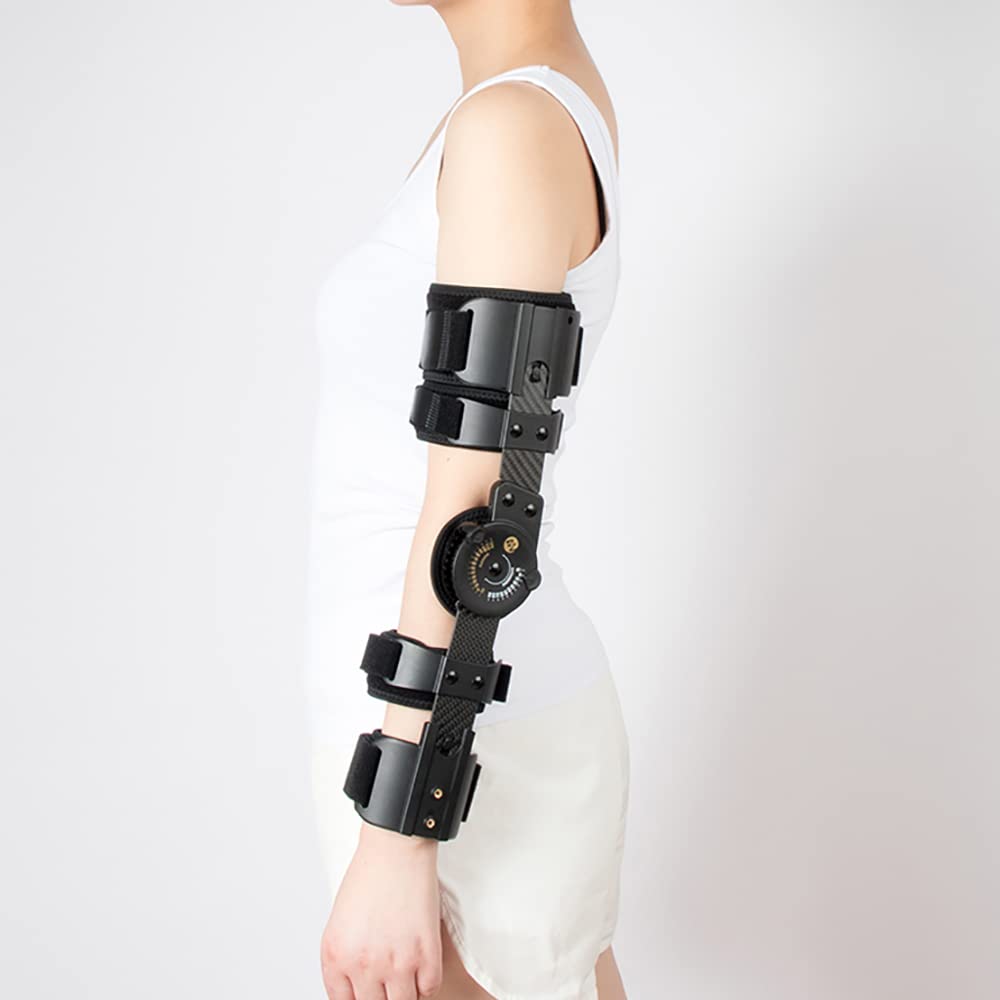 Codera articulada, férula de Brazo posoperatoria telescópica Ajustable, con órtesis de Brazo estabilizador de Cabestrillo, para dislocado y recuperación de Lesiones en el Brazo