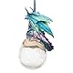 Design Toscano Christbaumschmuck, Frost die gotische Drache-Feiertags-Verzierung - Snowflake Dragon Ball Ornament