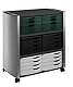 Durable Design Line Multifunktions-Wagen L, metallic silber / anthrazit, 3101125