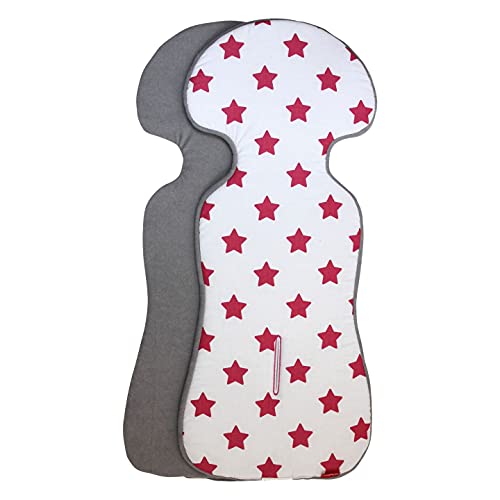ByBoom Basics Baby Sitzauflage, Sitzeinlage 77x32 cm, Baumwoll- und...