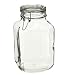 Bormioli Rocco SYNCHKG077327 Canning Jar, 3 Liter, Glass