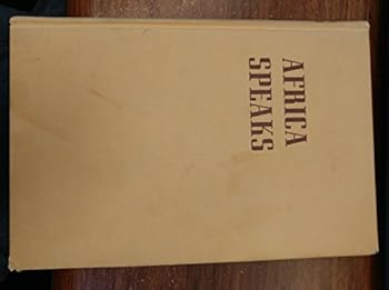 Hardcover Africa Speaks Book