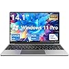 Computadora portátil de 14 pulgadas, 8 GB de RAM 256 GB SSD, procesadores Intel Celeron N4020C (hasta 2.8 GHz), portátil Windows 11 Pro, FHD 1920 x 1080, portátiles de trabajo y estudiantes,