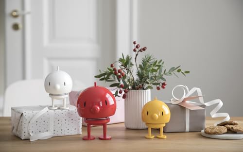 Hoptimist Bumble, Figurine à secouer, décoration scandinave pour Le Salon, Le Bureau, Le Bureau, l'entrée, la Salle de Bain, Moderne & scandinave, Super Cadeau, 4,5 x 5,8 x 7,6 cm, Small, Jaune – vue 5