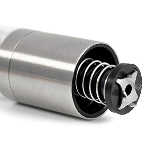 AdHoc PM87 Muskatmühle MUSKATINO mit messerscharfer Reibe (ohne Nuss), Edelstahl/Acryl - Image 4