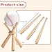 2 Pcs Baseball Holder, Wooden Mini Baseball Bat- Shape Display Rack for Ball, Decorative Desktop Stable Display Case Stand for Kids and Sports Lover Stand