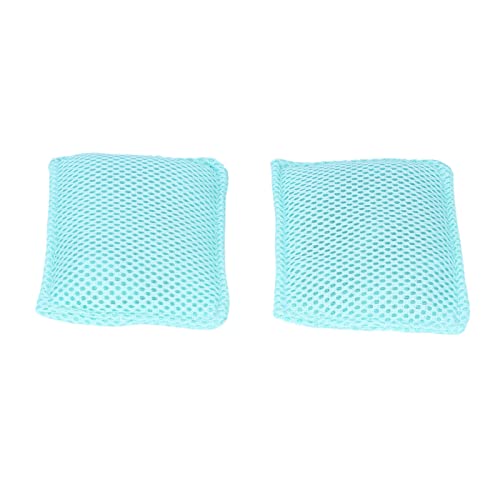 Qcwwy 2 Pezzi di Strofinaccio da Sacchetto per Lavare i Piatti, in Ceramica, per la Casa, in Tessuto a Rete, Strumenti per la Pulizia della Casa, per Lavare la Lavastoviglie,