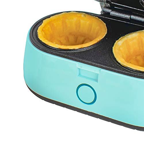 Brentwood Appliances Ts-1402Bl Double Waffle Bowl Maker, Standard, Blue #TOP5