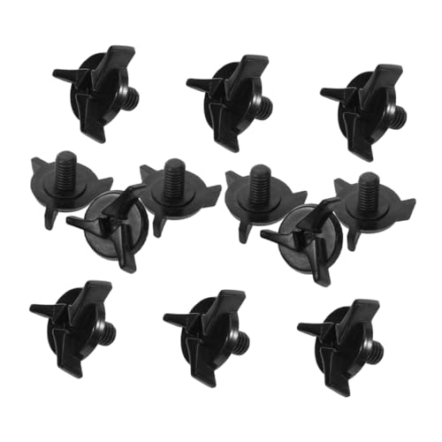 HAPINARY 12 Pcs Motorcycle Visor Replacement Screws Kit Lightweight Screws for Easy Installation and Removal Accessories for Secure Visor Repair and Maintenance