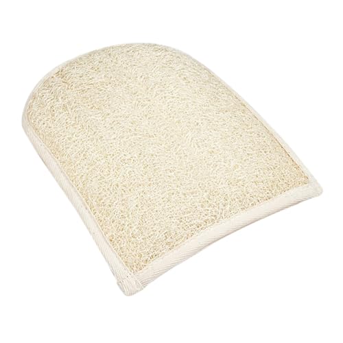 NIYANGLE toalla de baño de lufa ducha guante Natural esponja exfoliante con toalla algodón