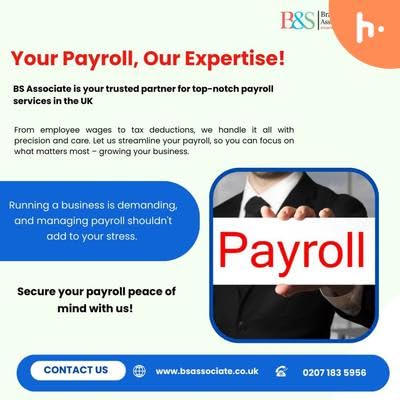 Efficient Payroll Services in London: Your Business Partner &ndash; BS Associates