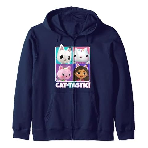 Gabby's Dollhouse Cat-Tastic Box Up Zip Hoodie Cover