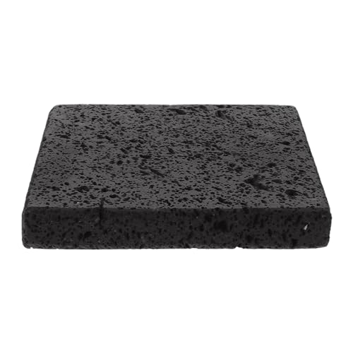 Uonlytech Parrilla de Piedra Coreana Humo Sartén Antiadherente de 9,9 X 9,9 X 1,5 Cm para Barbacoa al Aire Libre Adecuado para Cocinar y Verduras