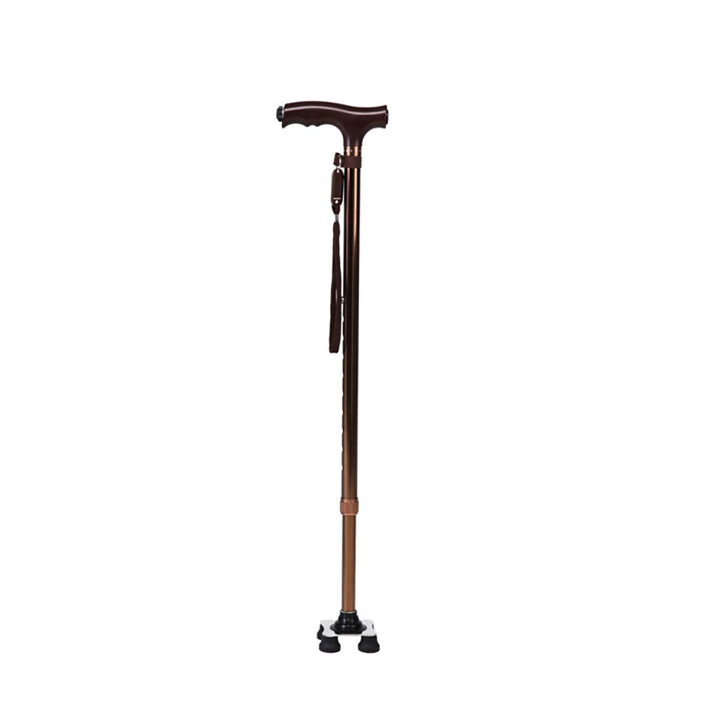 Canne de marche aluminium avec light walking canne seniors télescopique