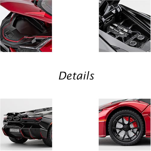 Modelo de carro Lambo Revuelto a escala 1:24 miniatura 3