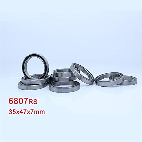 Roulements à billes 6807RS section fine 10pcs 35x47x7mm - 5