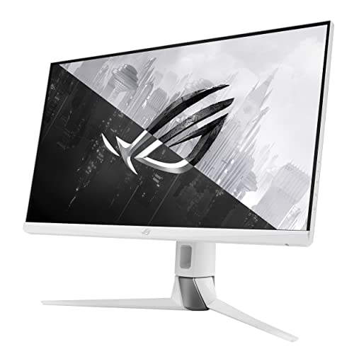 Asus Xg27aq-W Rog Strix Monitor De Gaming, Fast Ips, 27 Pulgadas, Wqhd 2560 1440, Hasta 170 Hz, 1 Ms Gtg, Elmb Sync, G-Sync Compatible, Display H Asus Xg27aq-W Rog Strix Monitor De Gaming, Fast Ips, 27 Pulgadas, Wqhd 2560 1440, Hasta 170 Hz, 1 Ms Gtg, Elmb Sync, G-Sync Compatible, Display H
