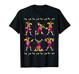 Kids Mardi Gras Joker Dance Challenge 2022 Costume Boys Girl T-Shirt