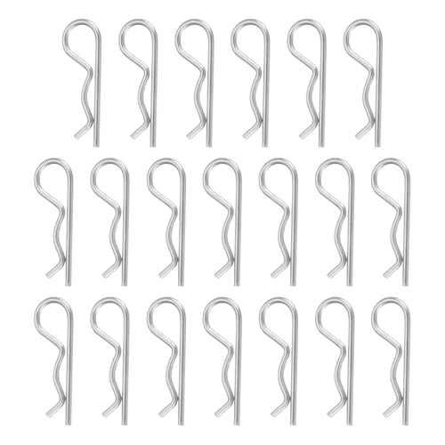 Clips de goupille d'attelage 3x60mm en acier inoxydable pour remorque et tracteur