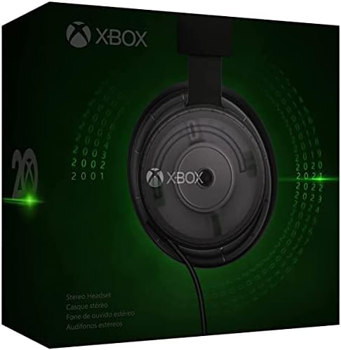 Xbox Stereo Headset: 20th Anniversary Special Edition – Xbox Series X|S, Xbox One, and Windows