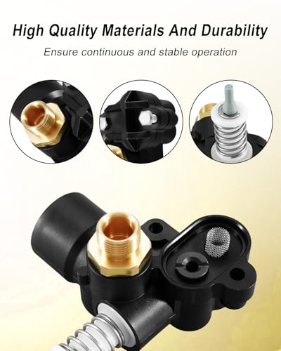 Ensamble Inyector Ablandador de Agua de Latón para Fleck 5600 miniatura 2