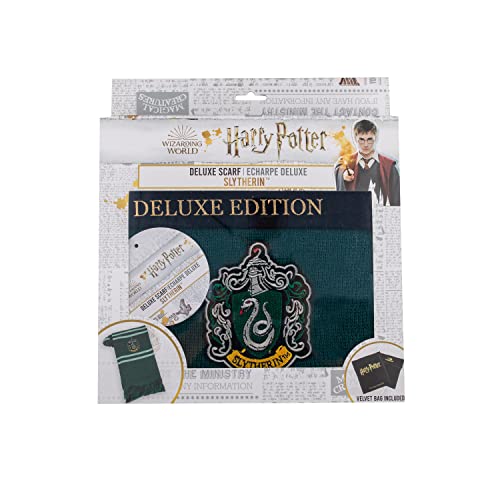 Cinereplicas Harry Potter - Scarf Deluxe Slytherin - Official License #TOP4
