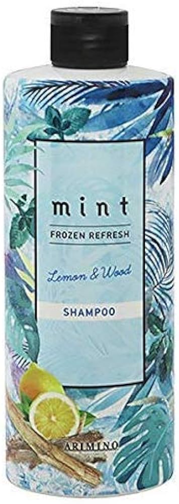 アリミノシャンプーフローズンリフレッシュ レモン&ウッドの香り。300ml