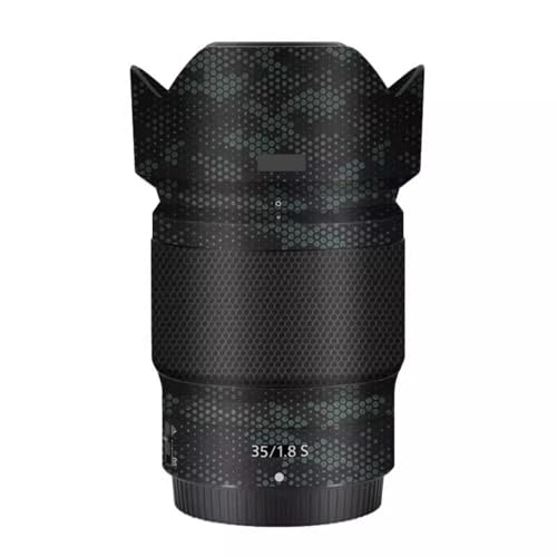 Protection vinyle Nikon Z 35mm F1.8S autocollant vert mamba