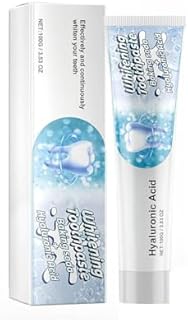 Whitening Toothpaste, Peppermint Flavor, Paste, Japanese Teeth Whitening, Deep Cleaning, Fresh Breath, Natural Baking Soda & Hyaluronic Acid Formula