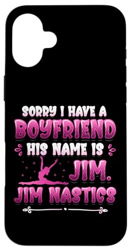 Sorry I Have A Boyfriend Jim Nastics �ʔ����̑� �X�}�z�P�[�X iPhone 16 Plus �p