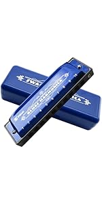 Amazon.com: Harmonica Armonica Mouth Organ Blues Harmonica Key of