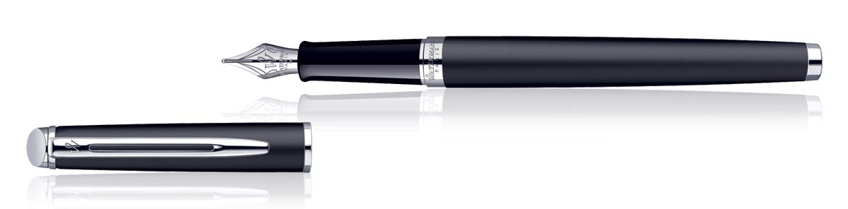 Waterman Hemisphere CT Fountain Pen Medium Nib-Matt Black - Image 3 thumbnail