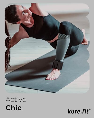 Image of Pilates Weight | Wrist & Ankle Weights for Women | Weighted Bangles | 1LB / 2LB Each (Set of 2)