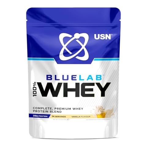 USN Blue Lab Whey Protein Powder, Vanilla Cover