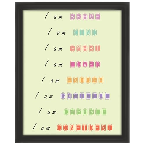 Posterizer 1 pcs - i am brave and kind and